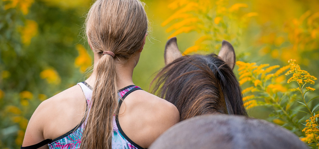 Anna und Pegasus